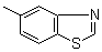 structure of CAS# 2942-16-7, 5-甲基苯并噻唑