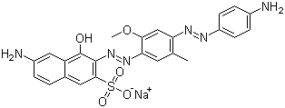 Direct Black 17 molecular structure (CAS 2945-96-2)