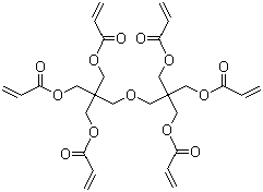 structure of CAS# 29570-58-9, Dipentaerythritol hexaacrylate