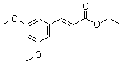 structure of CAS# 29584-64-3, Ethyl trans-3,5-dimethoxycinnamate