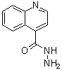 structure of CAS# 29620-62-0, 4-喹啉甲酰肼