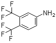 CAS 登录号：2965-07-3, 3,4-二(三氟甲基)苯胺