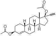 structure of CAS# 297-76-7, 双醋炔诺醇