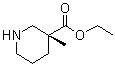 structure of CAS# 297172-01-1, (3R)-3-甲基-3-哌啶羧酸乙酯