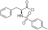 structure of CAS# 29739-88-6, N-对甲苯磺酰基-L-苯丙氨酰氯