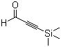 structure of CAS# 2975-46-4, 3-三甲基硅基丙炔醛