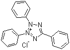 structure of CAS# 298-96-4, 2,3,5-三苯基氯化四氮唑