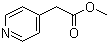 CAS # 29800-89-3, Methyl 4-pyridinylacetate