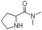 structure of CAS# 29802-22-0, N,N-二甲基吡咯烷-2-甲酰胺