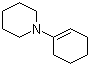 structure of CAS# 2981-10-4, 1-(1-哌啶基)环己烯