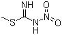 CAS 登录号：2986-25-6, N-硝基-S-甲基异硫脲, 2-甲基-3-硝基异硫脲