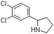 structure of CAS# 298690-82-1, 2-(3,4-二氯苯基)吡咯烷