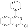 structure of CAS# 29874-83-7, 2-氯-4-苯基喹唑啉