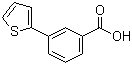 structure of CAS# 29886-63-3, 3-(2-噻吩基)苯甲酸