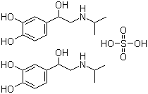 CAS 登录号：299-95-6, 消旋硫酸异丙肾上腺素, 硫酸异丙肾上腺素