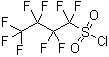 CAS # 2991-84-6, Perfluorobutanesulfonyl chloride, 1,1,2,2,3,3,4,4,4-Nonafluoro-1-butanesulfonyl chloride, NSC 292150, Nonafluorobutanesulfonyl chloride, Perfluorobutylsulfonyl chloride