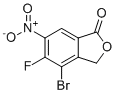 CAS # 2991356-61-5, 4-bromo-5-fluoro-6-nitro-1(3H)-Isobenzofuranone