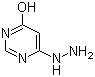 structure of CAS# 29939-37-5, 4-羟基-6-肼基嘧啶