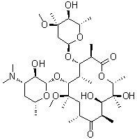 CAS 登录号：299409-85-1, 15-去甲克拉霉素