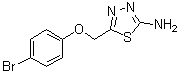 CAS # 299441-95-5, 5-[(4-Bromophenoxy)methyl]-1,3,4-thiadiazol-2-amine