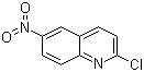 structure of CAS# 29969-57-1, 2-氯-6-硝基喹啉