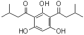 CAS 登录号：2999-10-2, 1,1'-(2,4,6-三羟基-1,3-亚苯基)双[3-甲基-1-丁酮]