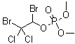 CAS # 300-76-5, Dibromfos, Dimethyl 1,2-dibromo-2,2-dichloroethyl phosphate, ENT 24988, Flibol Ex, Fosbrom, Naled, O,O-Dimethyl O-(1,2-dibromo-2,2-dichloroethyl) phosphate, RE 4355, Trumpet