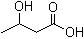 3-羟基丁酸分子结构 (CAS 300-85-6)