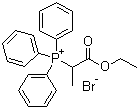 structure of CAS# 30018-16-7, 乙氧甲酰基乙基三苯基溴化膦