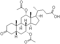 CAS # 300386-87-2, (5beta,7alpha,12alpha)-7,12-Bis(acetyloxy)-3-oxocholan-24-oic acid