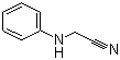 structure of CAS# 3009-97-0, 苯胺基乙腈