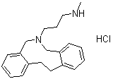 CAS # 30115-75-4, 6,7,12,13-Tetrahydro-6-[3-(methylamino)propyl]-5H-dibenz[c,g]azonine monohydrochloride