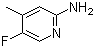 structure of CAS# 301222-66-2, 4-甲基-2-氨基-5-氟吡啶