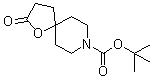structure of CAS# 301226-27-7, 2-氧代-1-氧杂-8-氮杂螺[4.5]癸烷-8-羧酸叔丁酯