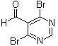 CAS 登录号：30129-50-1, 4,6-二溴-5-嘧啶甲醛