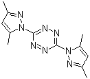 structure of CAS# 30169-25-6, 3,6-二(3,5-二甲基-1H-吡唑-1-基)-1,2,4,5-四嗪
