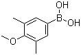 structure of CAS# 301699-39-8, 3,5-Dimethyl-4-methoxyphenylboronic acid