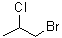 1-溴-2-氯丙烷分子结构 (CAS 3017-96-7)