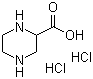 CAS 登录号：3022-15-9 (133525-05-0), 哌嗪-2-羧酸二盐酸盐, 2-哌嗪羧酸盐酸盐