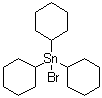 structure of CAS# 3023-92-5, Tricyclohexyltin bromide