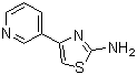 structure of CAS# 30235-27-9, 2-氨基-4-(3-吡啶基)噻唑