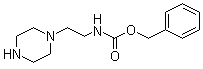 structure of CAS# 302557-33-1, [2-(1-哌嗪基)乙基]-氨基甲酸苄酯