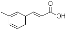 3-甲基肉桂酸分子结构 (CAS 3029-79-6)