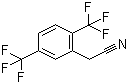 structure of CAS# 302911-99-5, 2,5-双(三氟甲基)苯乙腈