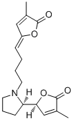 Pandamarilactonine B molecular structure (CAS 303008-81-3)