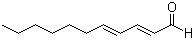 structure of CAS# 30361-29-6, (E,E)-2,4-十一烷二烯醛