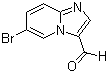 structure of CAS# 30384-96-4, 6-溴咪唑并[1,2-a]吡啶-3-甲醛
