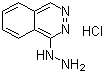 structure of CAS# 304-20-1, Hydralazine hydrochloride