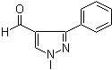 structure of CAS# 304477-40-5, 1-甲基-3-苯基吡唑-4-甲醛