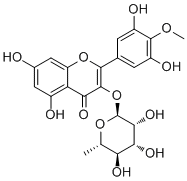 structure of CAS# 30484-88-9, Mearnsitrin